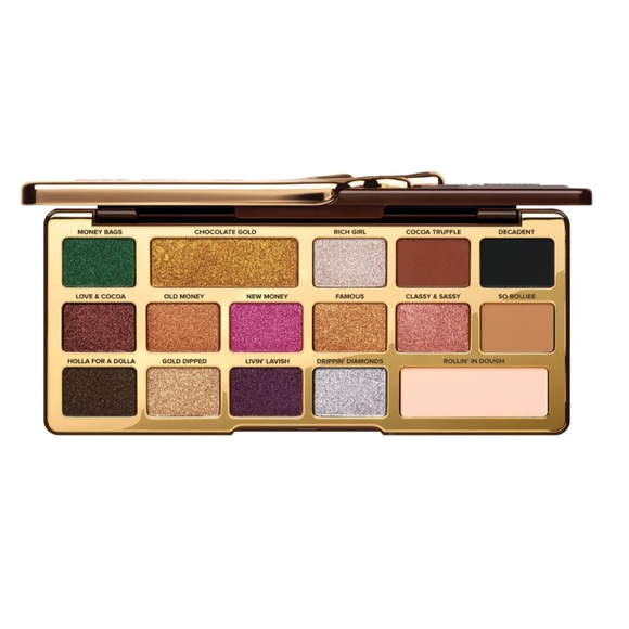 🎁 NIB Too Faced Chocolate Gold Palette 🎨 - Picture 1 of 5